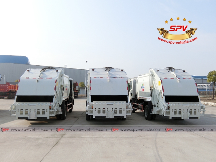 Garbage Compactor Truck - HOWO - B Garbage Compactor Truck - HOWO - B